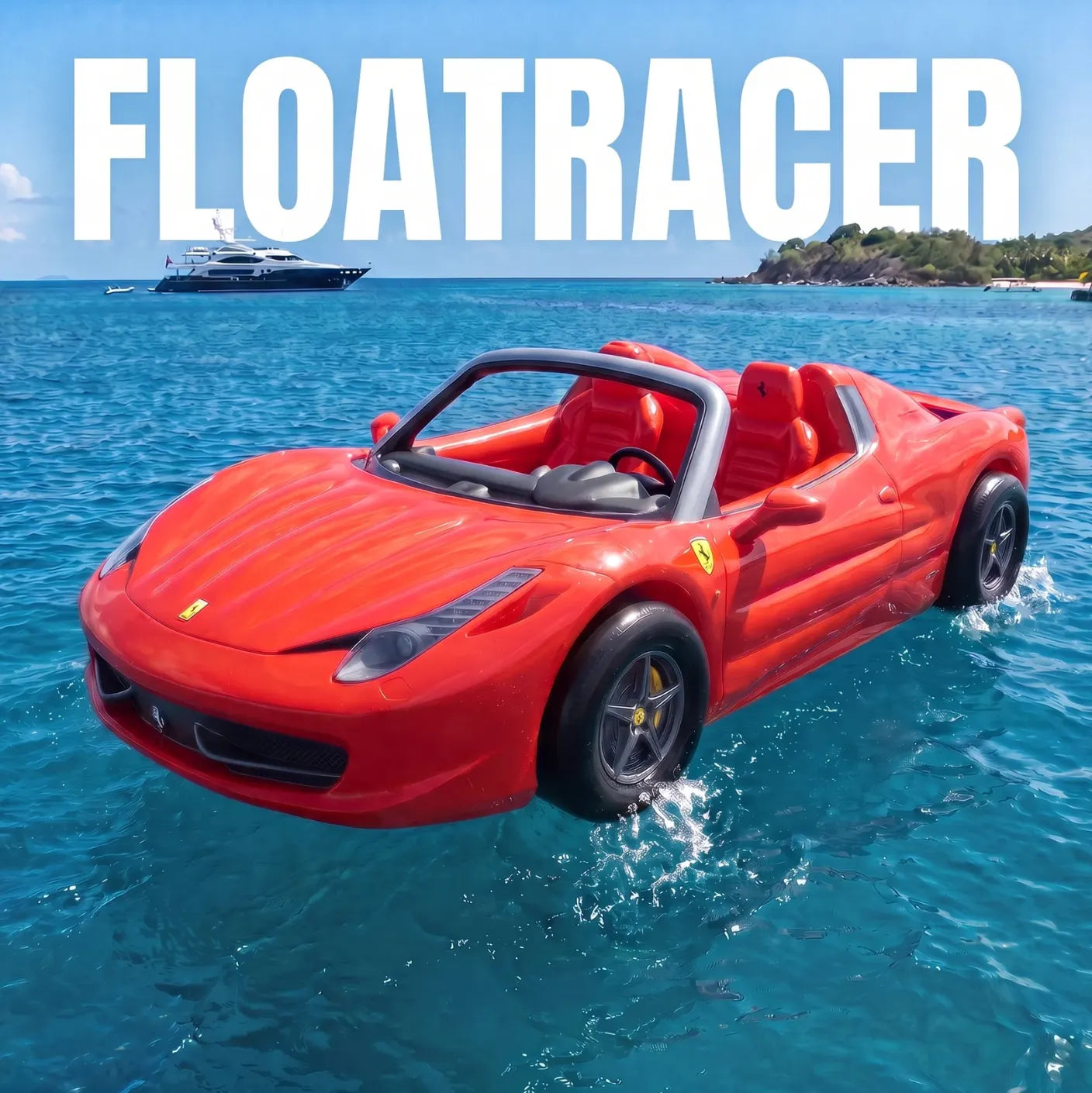 Portable Electric Water Float for Pool Lake & Calm Water