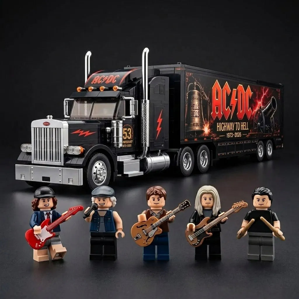 AC/DC 53rd Anniversary 1973-2026 Highway To Hell Building Set