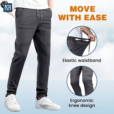 💥 MultiPants – High-Stretch, Multi-Pocket Durable Cargo Pants | Built for Movement & Everyday Utility 🎒